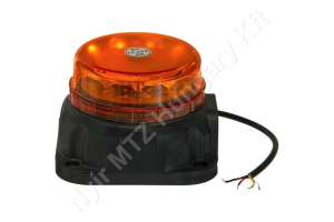 Figyelmeztető fényjelzés sárga villogó 12/24 V 20W 141×105 mm csavaros rögzítés hangjelzéssel (97 dB) LED Figyelmeztető fényjelzés sárga villogó 12/24 V 20W 141×105 mm csavaros rögzítés hangjelzéssel (97 dB) LED