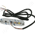 Figyelmeztető fényjelzés sárga villogó 12/24 V 7W 130x7 mm csavaros rögzítés LED_114612 Figyelmeztető fényjelzés sárga villogó 12/24 V 7W 130x7 mm csavaros rögzítés LED_114612