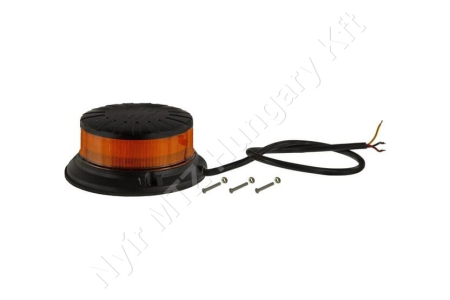 Figyelmeztető fényjelzés sárga villogó 12/24 V 23W 94x46 mm csavaros rögzítés LED_114592 Figyelmeztető fényjelzés sárga villogó 12/24 V 23W 94x46 mm csavaros rögzítés LED_114592