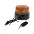 Figyelmeztető fényjelzés sárga villogó 12 V 19W 114x104 mm mágneses rögzítés akkumulátoros LED_114544 Figyelmeztető fényjelzés sárga villogó 12 V 19W 114x104 mm mágneses rögzítés akkumulátoros LED_114544