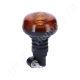 Figyelmeztető fényjelzés sárga villogó 12/24 V 15W 86×138 mm rúdra szerelhető LED Figyelmeztető fényjelzés sárga villogó 12/24 V 15W 86×138 mm rúdra szerelhető LED