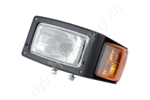 Fényszóró halogén H4 téglalap 12V 252×129,5×119 mm bal Cobo