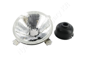 Fényszóró betét halogén kör 12V 142,5×65,5 mm Cobo