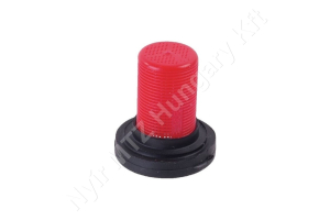 Permetező fúvókaszűrő D=18,8 mm L=19,6 mm piros 25 mesh öntött tömítéssel Hardi Lechler