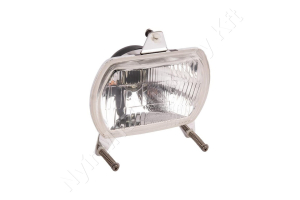 Fényszóró betét halogén kocka 12/24V 144×89 mm Cobo