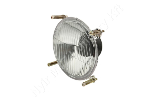 Fényszóró betét halogén kör 12V 139×88 mm Massey Ferguson