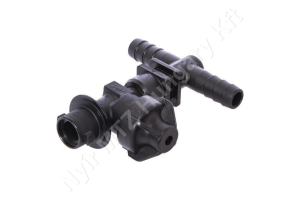Permetező fúvókatartó csepegésgátlós dupla 1/2″ tömlőre TeeJet Permetező fúvókatartó csepegésgátlós dupla 1/2″ tömlőre TeeJet
