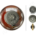 Fényszóró betét halogén H4 kör 12V 144,5 mm Hella_117247 Fényszóró betét halogén H4 kör 12V 144,5 mm Hella_117247