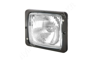Fényszóró halogén R2 téglalap 12/24V 173x99x144 mm Hella