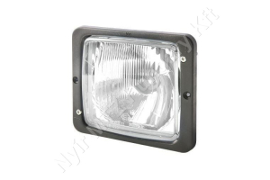 Fényszóró halogén R2 téglalap 12/24V 173x99x144 mm Hella