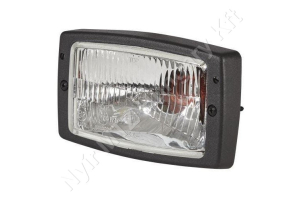 Fényszóró betét halogén H4 téglalap 12/24V 182x88x102 mm Hella