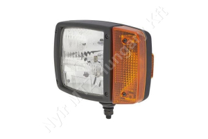 Fényszóró halogén H3 téglalap 12V 150×212 mm bal Hella