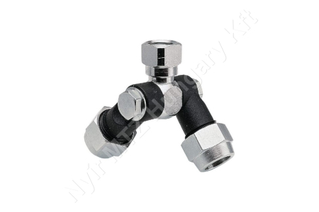Permetező fúvókatartó 1/4" belső menetes 3/8" külső menetes dupla bayonet Braglia_119407 Permetező fúvókatartó 1/4" belső menetes 3/8" külső menetes dupla bayonet Braglia_119407
