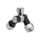 Permetező fúvókatartó 1/4″ belső menetes 3/8″ külső menetes dupla bayonet Braglia Permetező fúvókatartó 1/4″ belső menetes 3/8″ külső menetes dupla bayonet Braglia