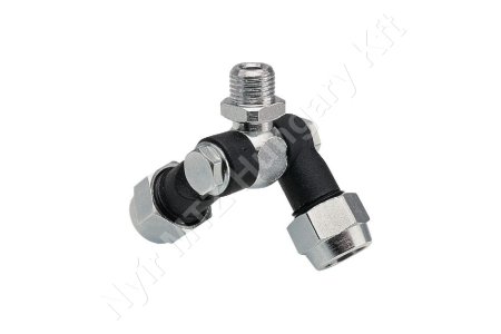 Permetező fúvókatartó 1/4" külső menetes 3/8" külső menetes dupla bayonet Braglia_119409 Permetező fúvókatartó 1/4" külső menetes 3/8" külső menetes dupla bayonet Braglia_119409