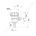 Permetező szívószűrő mini 114x64 mm 50 mesh 13 mm csőcsonk 1/2" Arag_124102 Permetező szívószűrő mini 114x64 mm 50 mesh 13 mm csőcsonk 1/2" Arag_124102
