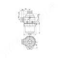 Permetező szívószűrő 234x122 mm 50 mesh 100 l/min 1-1/2" Arag_124144 Permetező szívószűrő 234x122 mm 50 mesh 100 l/min 1-1/2" Arag_124144