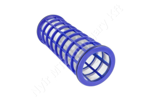 Permetező szűrőbetét L=286 mm D=108 mm 50 mesh kék Arag