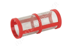 Permetező szűrőbetét L=69 mm D=30,5 mm 32 mesh piros Arag