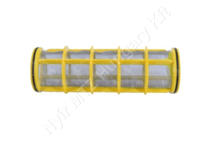 Permetező szűrőbetét L=220 mm D=70 mm 80 mesh sárga Arag