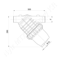 Permetező nyomószűrő döntött 293x300 mm 32 mesh 380 l/min 1/4" Arag_124344 Permetező nyomószűrő döntött 293x300 mm 32 mesh 380 l/min 1/4" Arag_124344