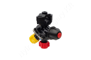 Permetező fúvókatartó tripla 1/2″ tömlőre 7 mm 3/8″ külső menetes Arag Permetező fúvókatartó tripla 1/2″ tömlőre 7 mm 3/8″ külső menetes Arag