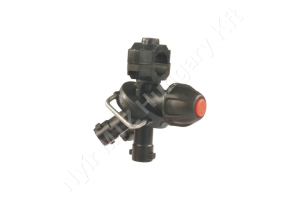 Permetező fúvókatartó tripla 1/2″ tömlőre 7 mm Arag