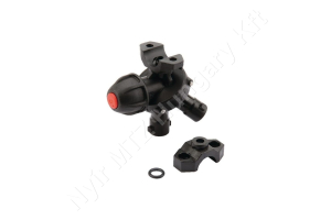 Permetező fúvókatartó tripla 1/2″ tömlőre 10 mm Arag