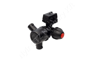 Permetező fúvókatartó tripla 22 mm tömlőre 10 mm Arag Permetező fúvókatartó tripla 22 mm tömlőre 10 mm Arag