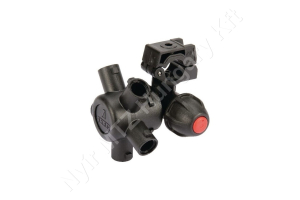 Permetező fúvókatartó ötszörös 20 mm tömlőre 7 mm Arag Permetező fúvókatartó ötszörös 20 mm tömlőre 7 mm Arag