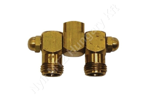 Permetező fúvókatartó 1/4″ belső menetes 1/4″ külső menetes dupla bayonet sárgaréz TeeJet Permetező fúvókatartó 1/4″ belső menetes 1/4″ külső menetes dupla bayonet sárgaréz TeeJet
