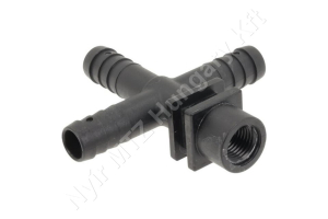 Permetező fúvókatartó tripla 1/2″ tömlőre 1/4″ belső menetes Geoline