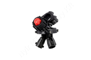 Permetező fúvókatartó tripla 1/2″ tömlőre 7 mm Geoline