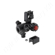 Permetező fúvókatartó tripla 1/2″ tömlőre 7 mm Geoline Permetező fúvókatartó tripla 1/2″ tömlőre 7 mm Geoline