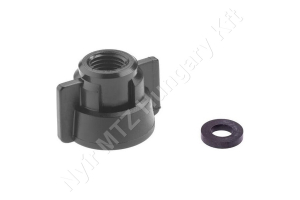 Permetező fúvókasapka fekete 1/4″ belső menetes Geoline