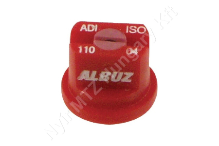 Permetező fúvóka lapos sugaras 04 piros 110° kerámia SW8 Albuz_122862 Permetező fúvóka lapos sugaras 04 piros 110° kerámia SW8 Albuz_122862