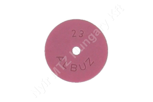 Permetező fúvókatartó kerámia betét D=18 mm s=2,3 mm Albuz