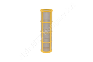 Permetező szűrőbetét L=200 mm D=57 mm 80 mesh sárga TeeJet