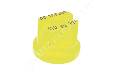 Permetező fúvóka lapos sugaras 02 sárga 110° műanyag SW8 TeeJet_122924 Permetező fúvóka lapos sugaras 02 sárga 110° műanyag SW8 TeeJet_122924