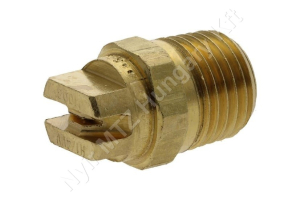 Permetező fúvóka lapos sugaras 02 sárga 110° rozsdamentes acél 1/8″ menetes TeeJet VeeJet