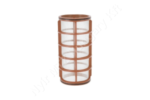 Permetező szűrőbetét L=167 mm D=79 mm 16 mesh barna Geoline