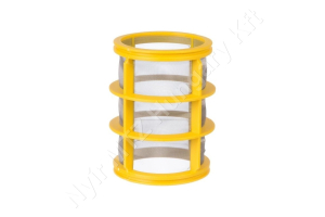 Permetező szűrőbetét L=109 mm D=79 mm 80 mesh sárga Geoline
