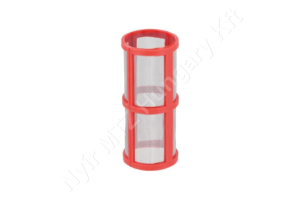 Permetező szűrőbetét L=70 mm D=31 mm 32 mesh piros Geoline
