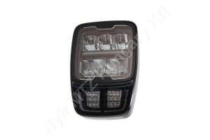 Fényszóró LED téglalap 30W 12-24V 220×80,5×197,2 mm fűtött bal/jobb Fényszóró LED téglalap 30W 12-24V 220×80,5×197,2 mm fűtött bal/jobb
