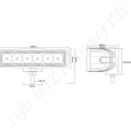 Munkalámpa LED téglalap 18W 10-30V 1620 lm 160x60x70 mm_116581 Munkalámpa LED téglalap 18W 10-30V 1620 lm 160x60x70 mm_116581