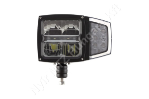 Fényszóró LED téglalap 38W 12-24V 229x80x150 mm Fényszóró LED téglalap 38W 12-24V 229x80x150 mm