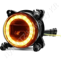 Fényszóró LED kör 25W/16W 12-24V 90x96x90 mm_117342 Fényszóró LED kör 25W/16W 12-24V 90x96x90 mm_117342