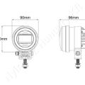 Fényszóró LED kör 25W/16W 12-24V 90x96x90 mm_117342 Fényszóró LED kör 25W/16W 12-24V 90x96x90 mm_117342