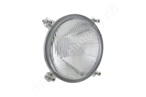 Fényszóró betét halogén R2 kör 12/24V 123x88x123 mm