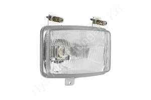 Fényszóró betét halogén H4 téglalap 12/24V 156x88x93 mm
